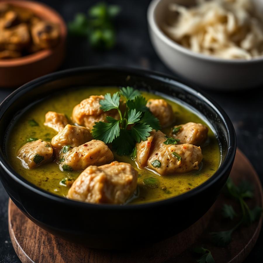 Grön curry